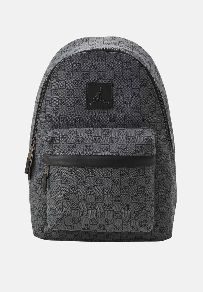 JORDAN Zaino Monogram grigio per bambino e bambina