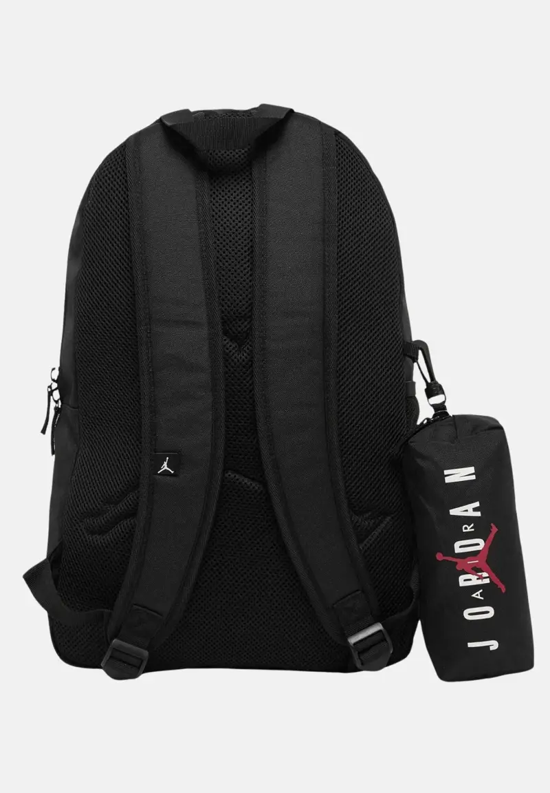 Jordan Zaino nero per bambino e bambina con astuccio miniatura 2