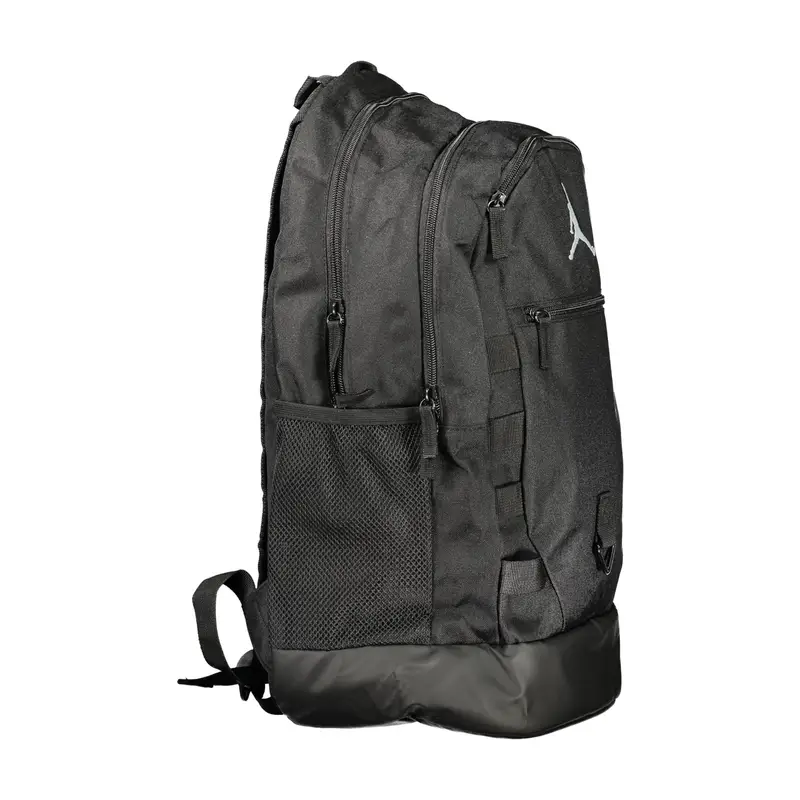 Zaino Uomo Nero Ricamo miniatura 3