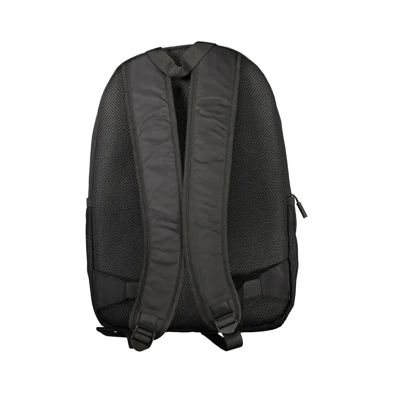 Zaino Uomo Nero Stampa Logo miniatura 2