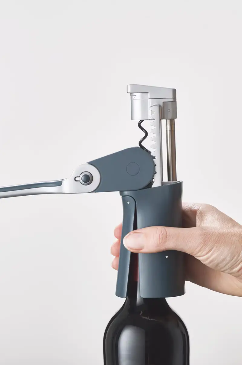 cavatappi a leva BarWise™ Grigio miniatura 2