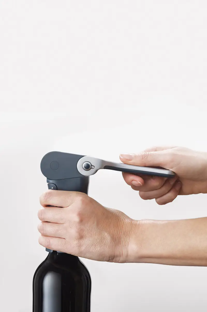 cavatappi a leva BarWise™ Grigio miniatura 3