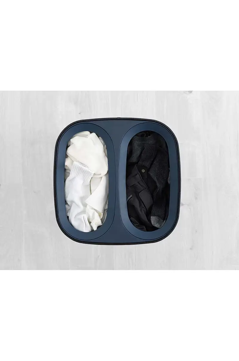 cesto della biancheria 60 L Nero miniatura 3