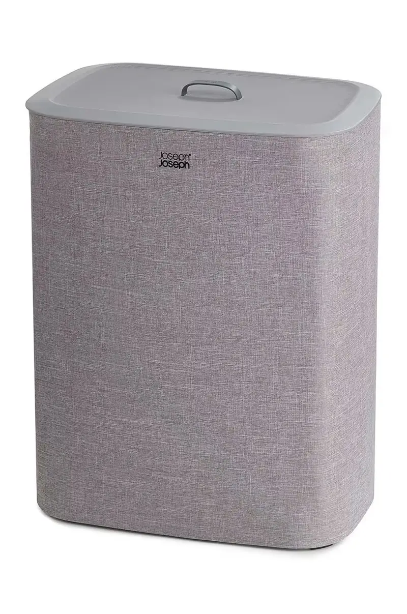 cesto della biancheria 90 L Grigio