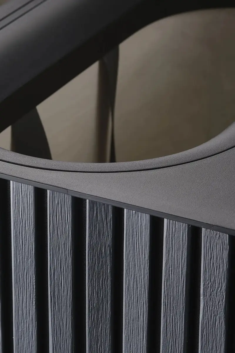 cesto della biancheria Tota Trio Luxe 90 L colore nero miniatura 4