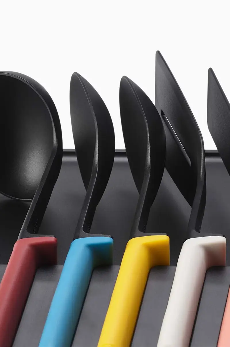 set accesori da cucina con supporto Elevate™ pacco da 5 Multicolore miniatura 4