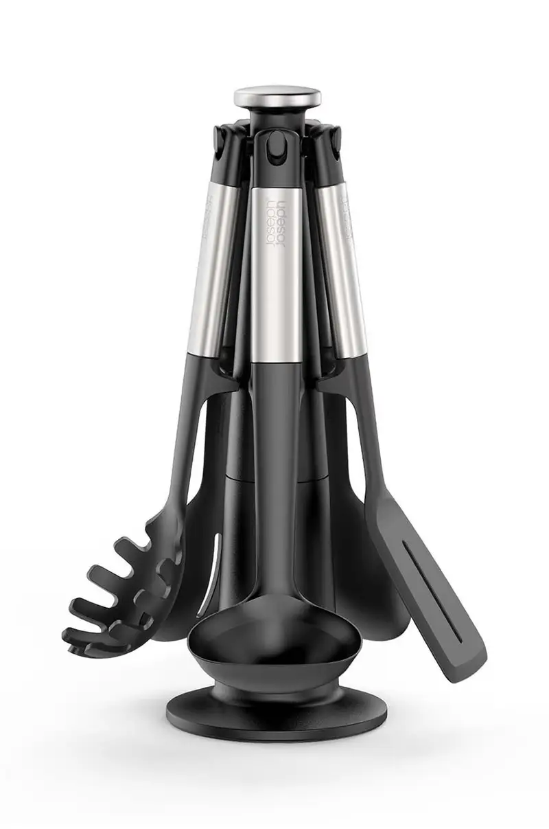 set accesori da cucina con supporto Elevate pacco da 7 Multicolore