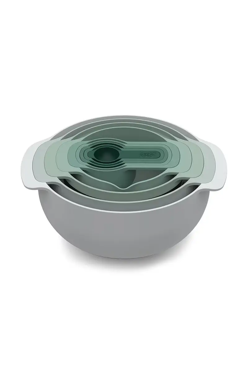 set accessori da cucina ciotole e misurino da cucina Nest (9-pack) Verde