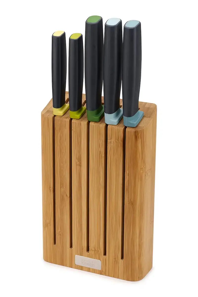 set coltellli con organizer Elevate pacco da 5 Multicolore