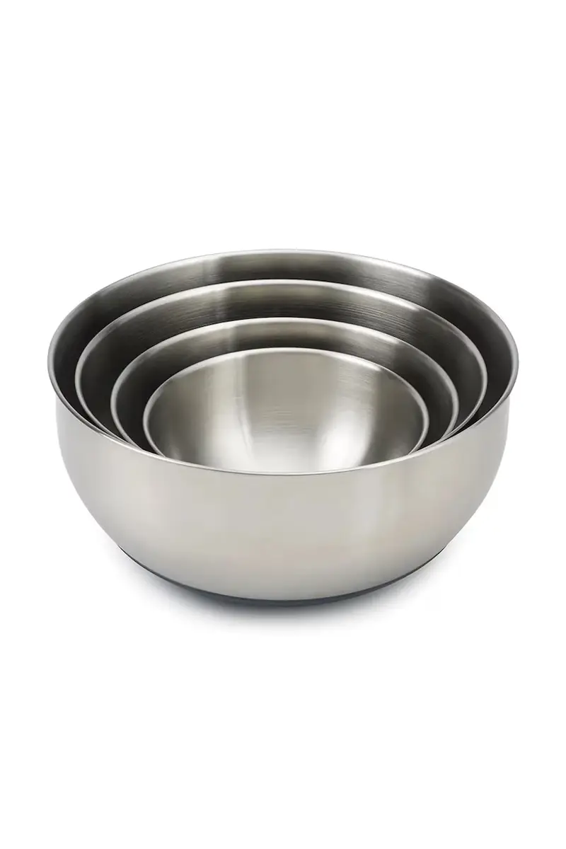 set contenitori portaoggetti con coperchio Nest Prep&Stor 1, 5 / 2, 1 / 3, 8 / 5 L pacco da 4 colore grigio miniatura 2