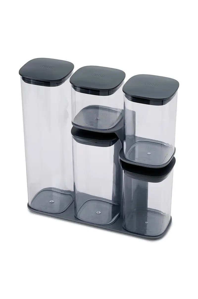 set contenitori portaoggetti con coperchio Podium (5-pack) Multicolore