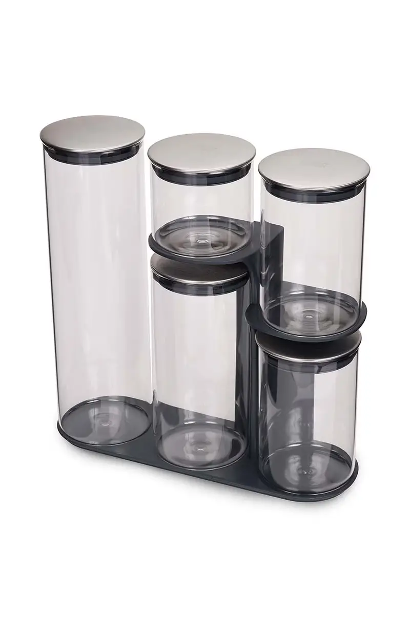 set contenitori portaoggetti con coperchio Podium™ pacco da 5 Multicolore