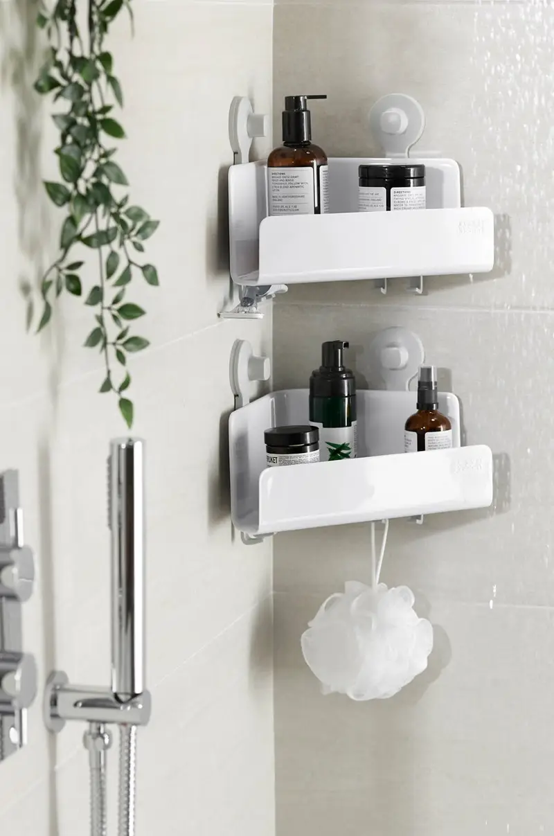 set mensole angolari doccia EasyStore (2-pack) Multicolore miniatura 3