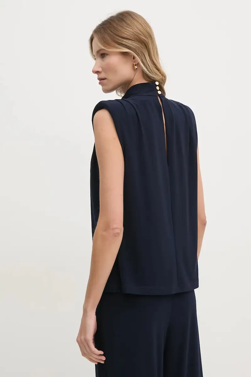 camicetta Blu navy miniatura 3