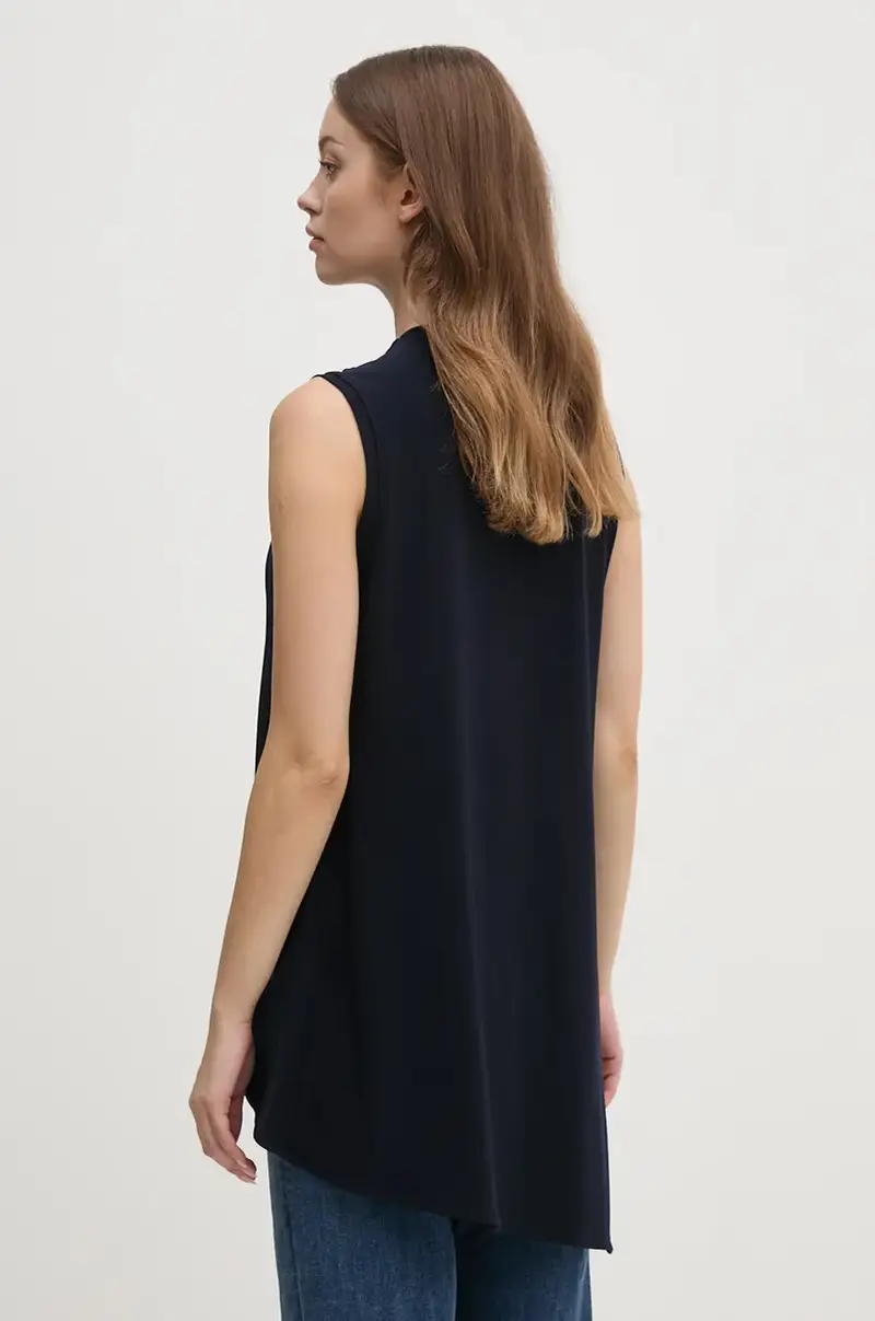 camicetta Blu navy miniatura 3