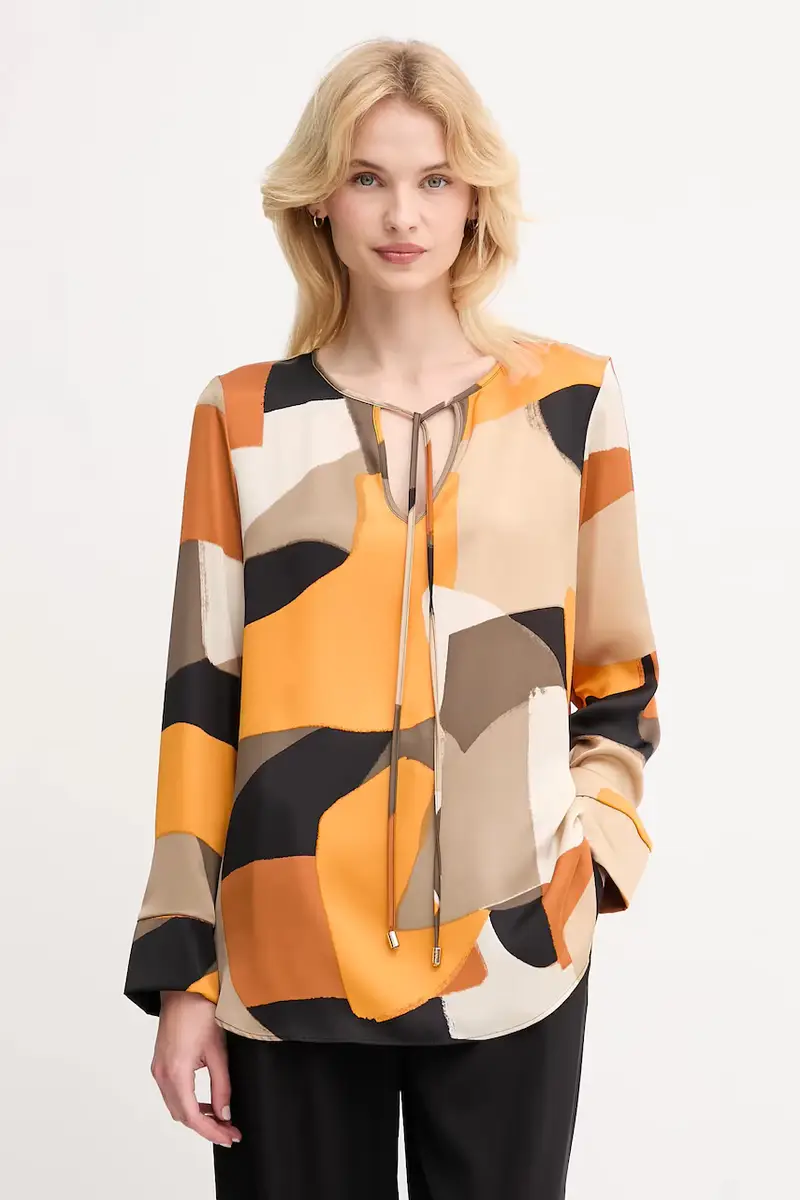 camicetta donna colore arancione 253011