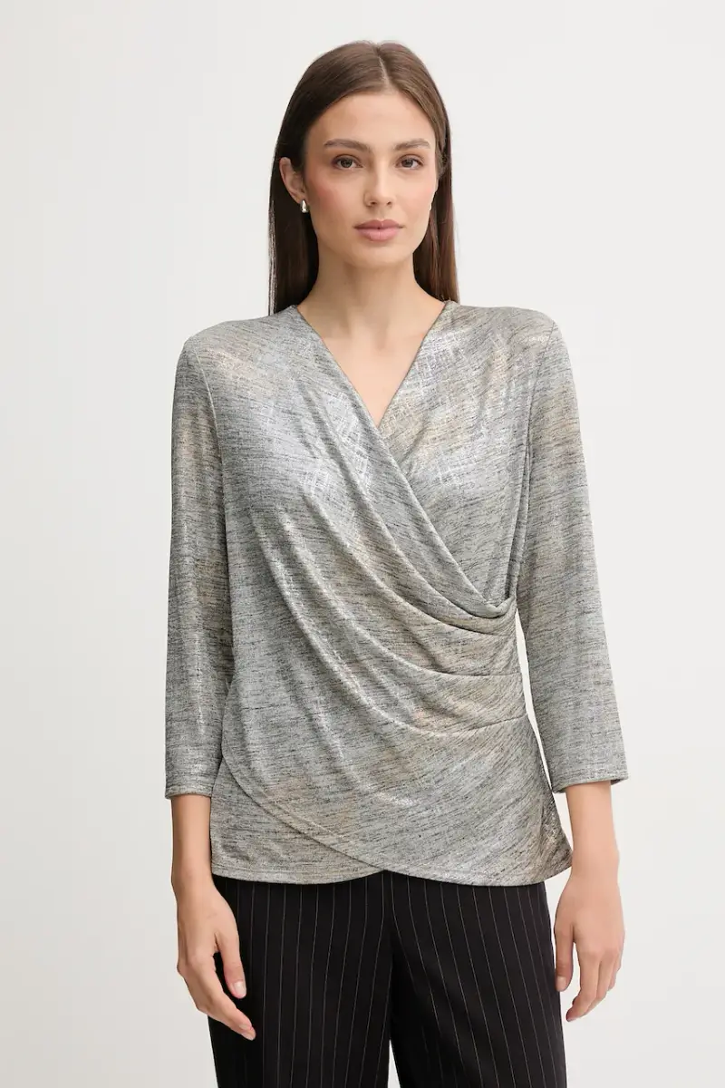 camicetta donna colore argento 253087