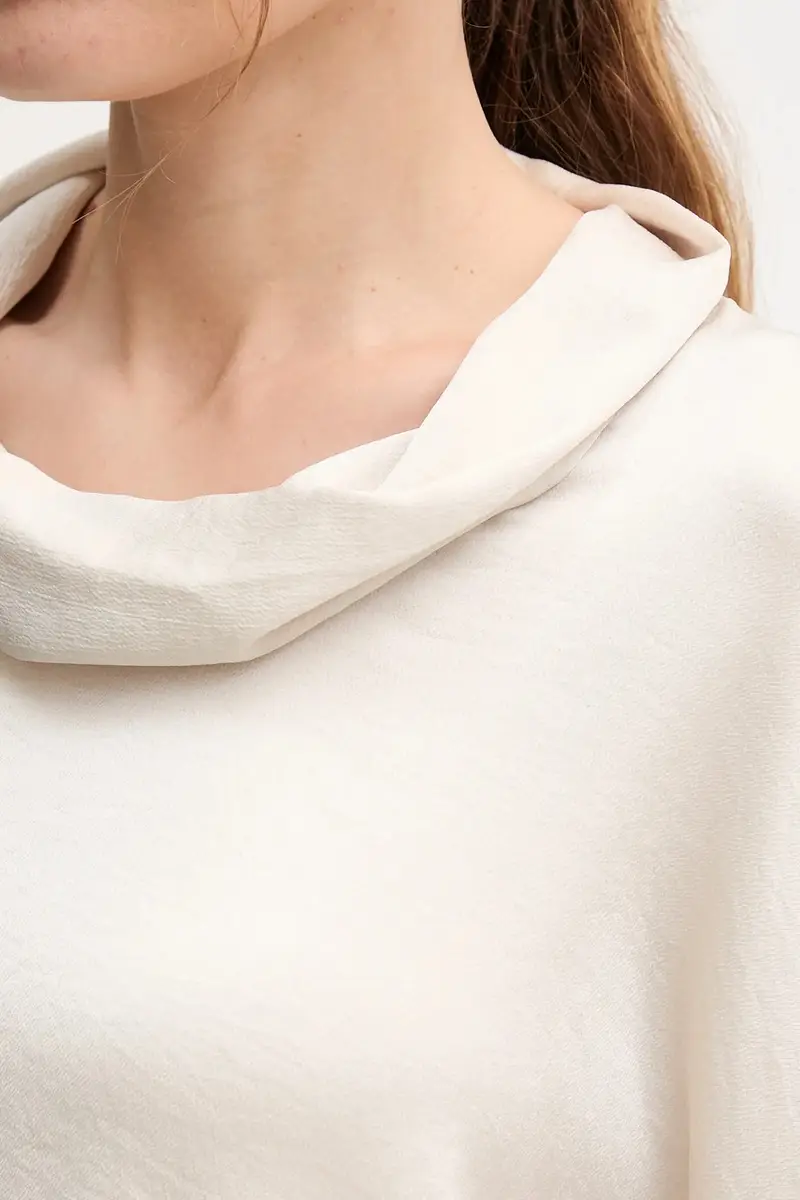 camicetta donna colore beige 254217 miniatura 5