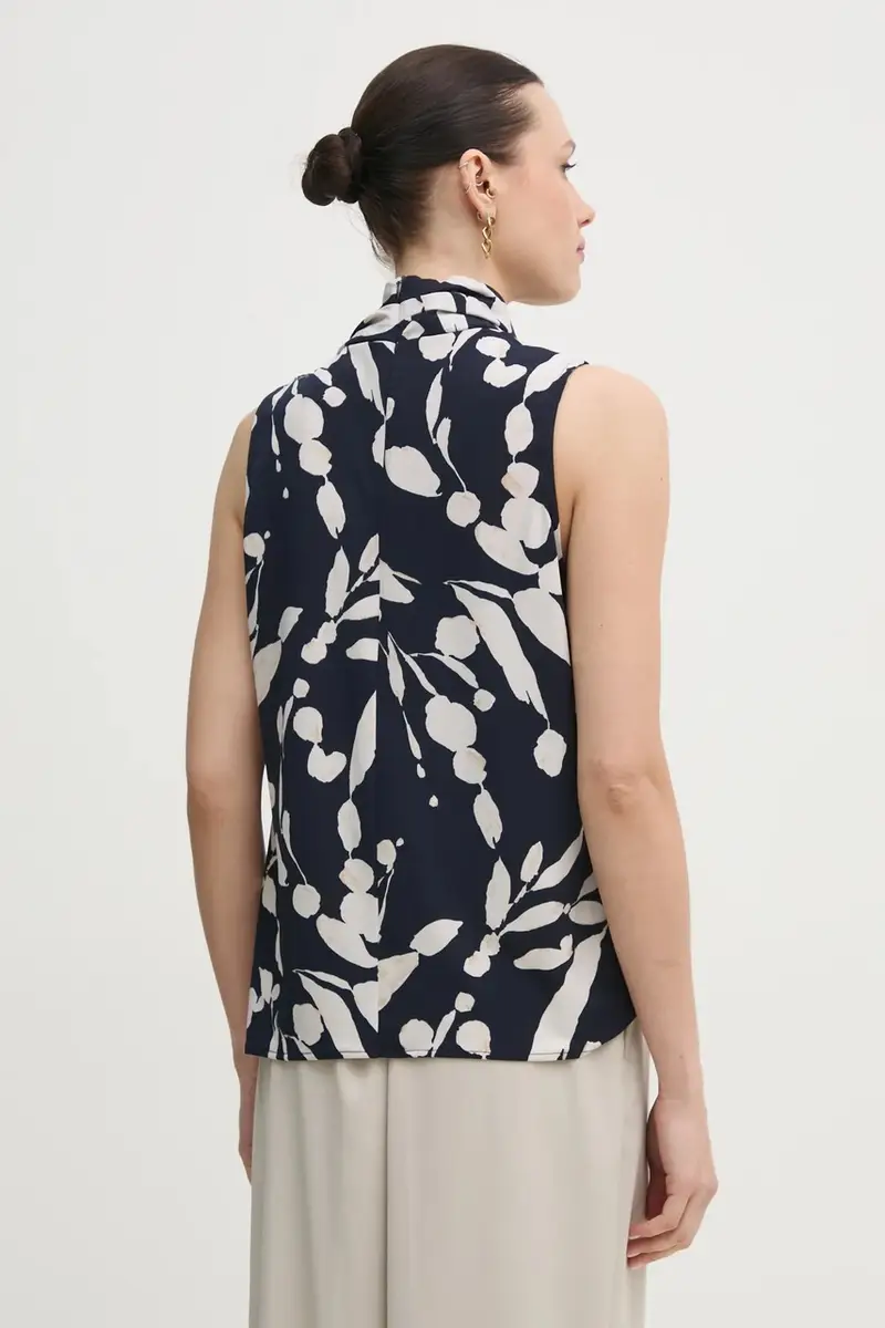 camicetta donna colore blu navy 251251 miniatura 3