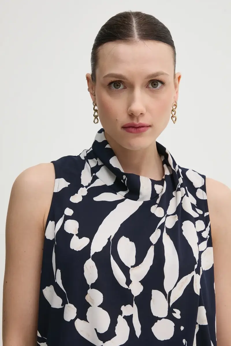 camicetta donna colore blu navy 251251 miniatura 4