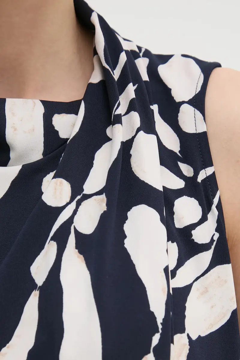 camicetta donna colore blu navy 251251 miniatura 5