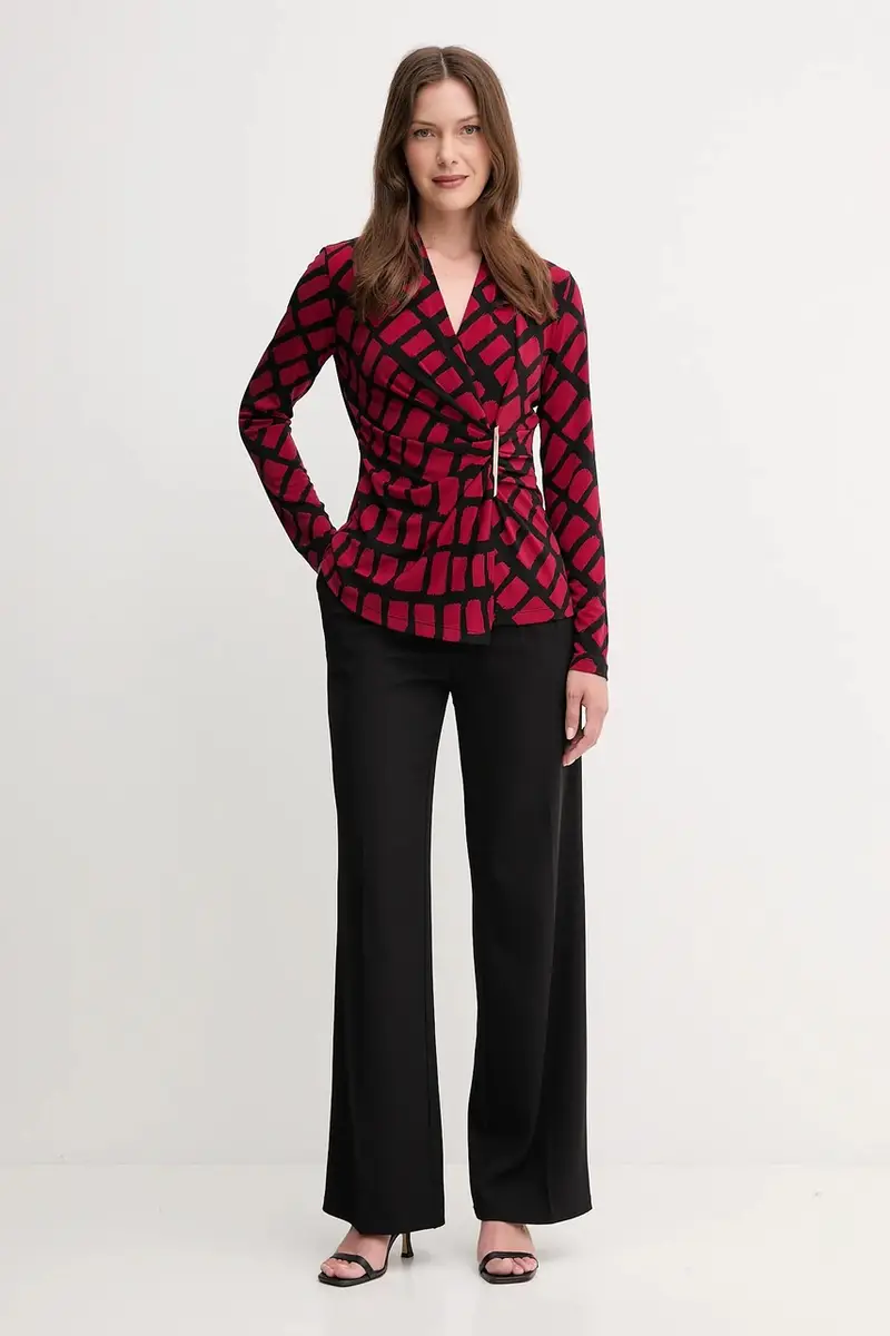 camicetta donna colore granata 253139 miniatura 2