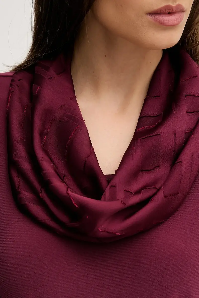 camicetta donna colore granata 253211 miniatura 5