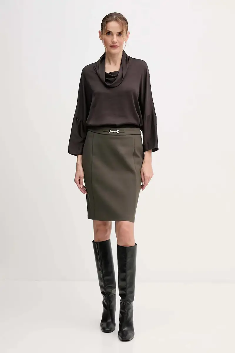 camicetta donna colore marrone 254217 miniatura 2