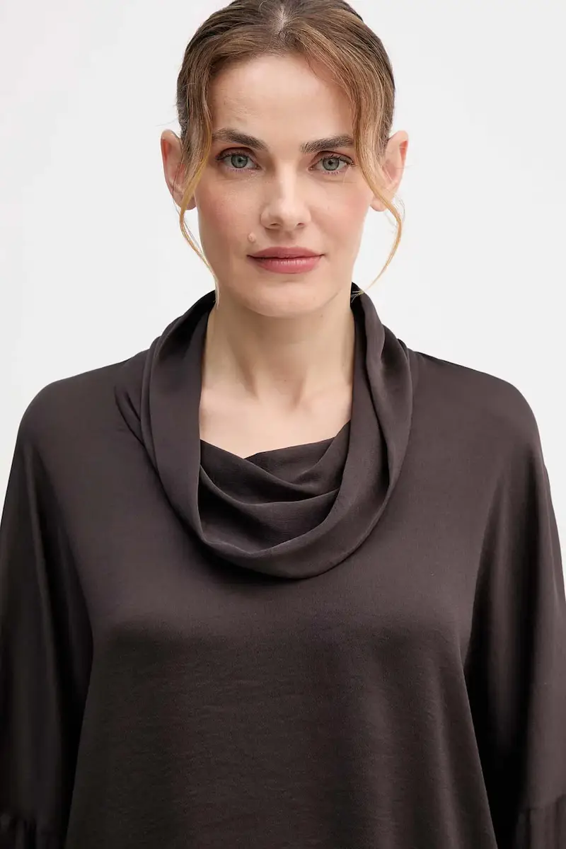 camicetta donna colore marrone 254217 miniatura 4