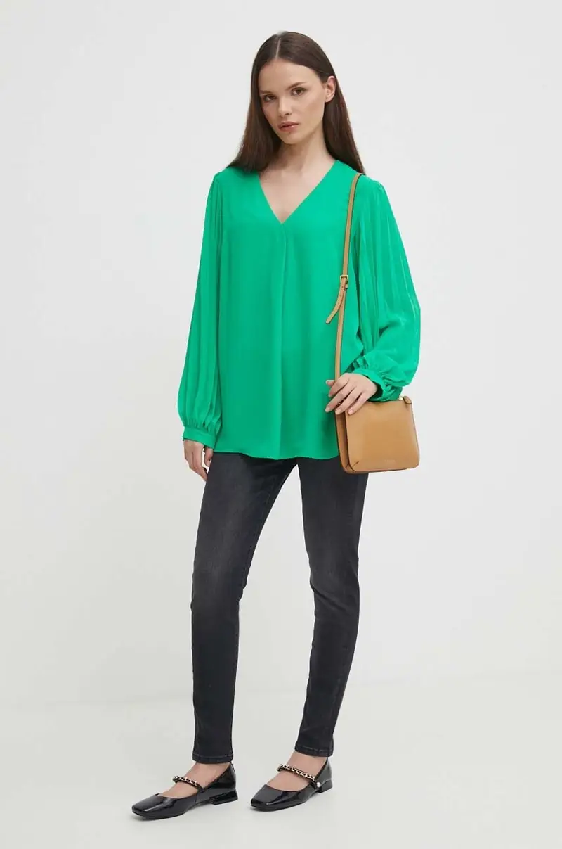 camicetta donna colore verde 241173 miniatura 2