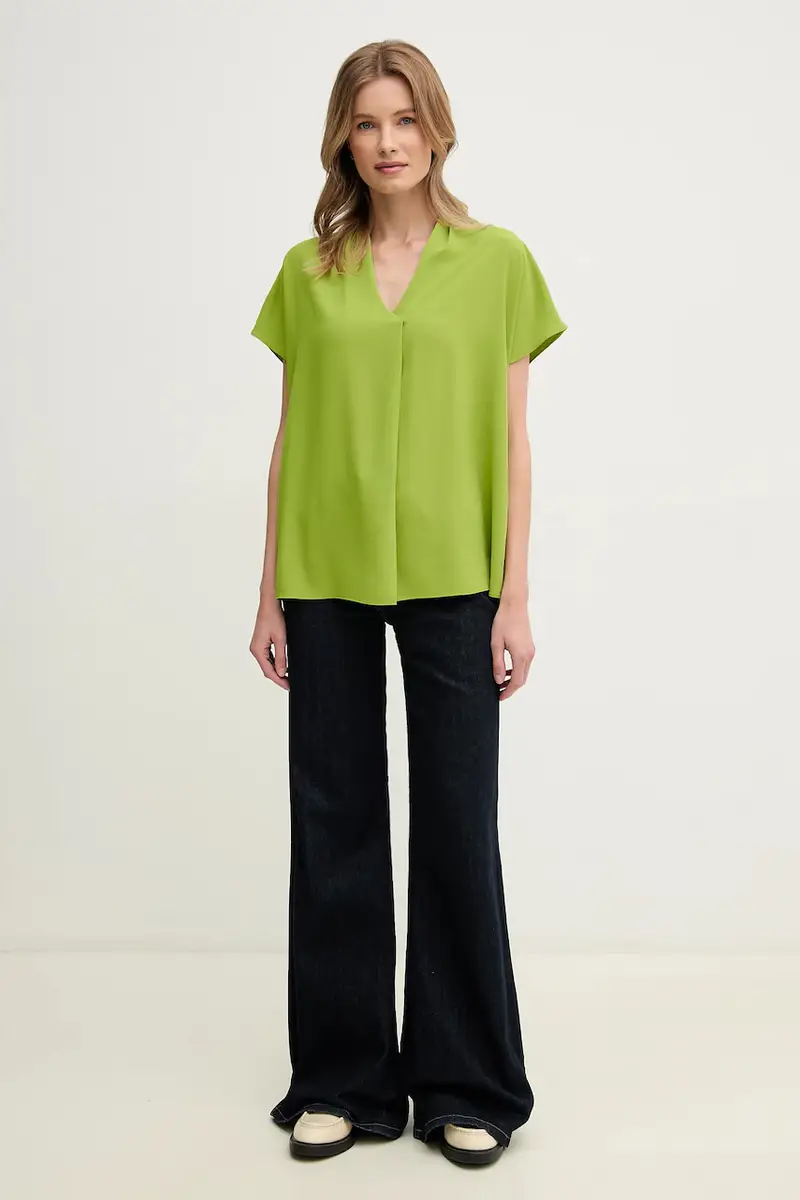 camicetta donna colore verde 251087 miniatura 2