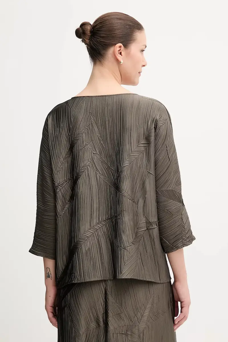 camicetta donna colore verde 253002 miniatura 3