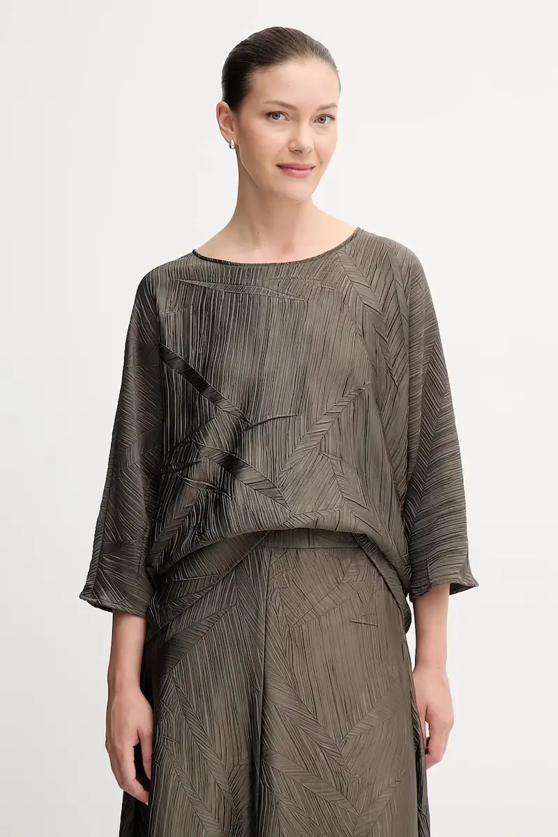 camicetta donna colore verde 253002