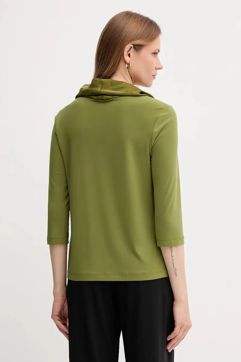 camicetta donna colore verde 253211 miniatura 3