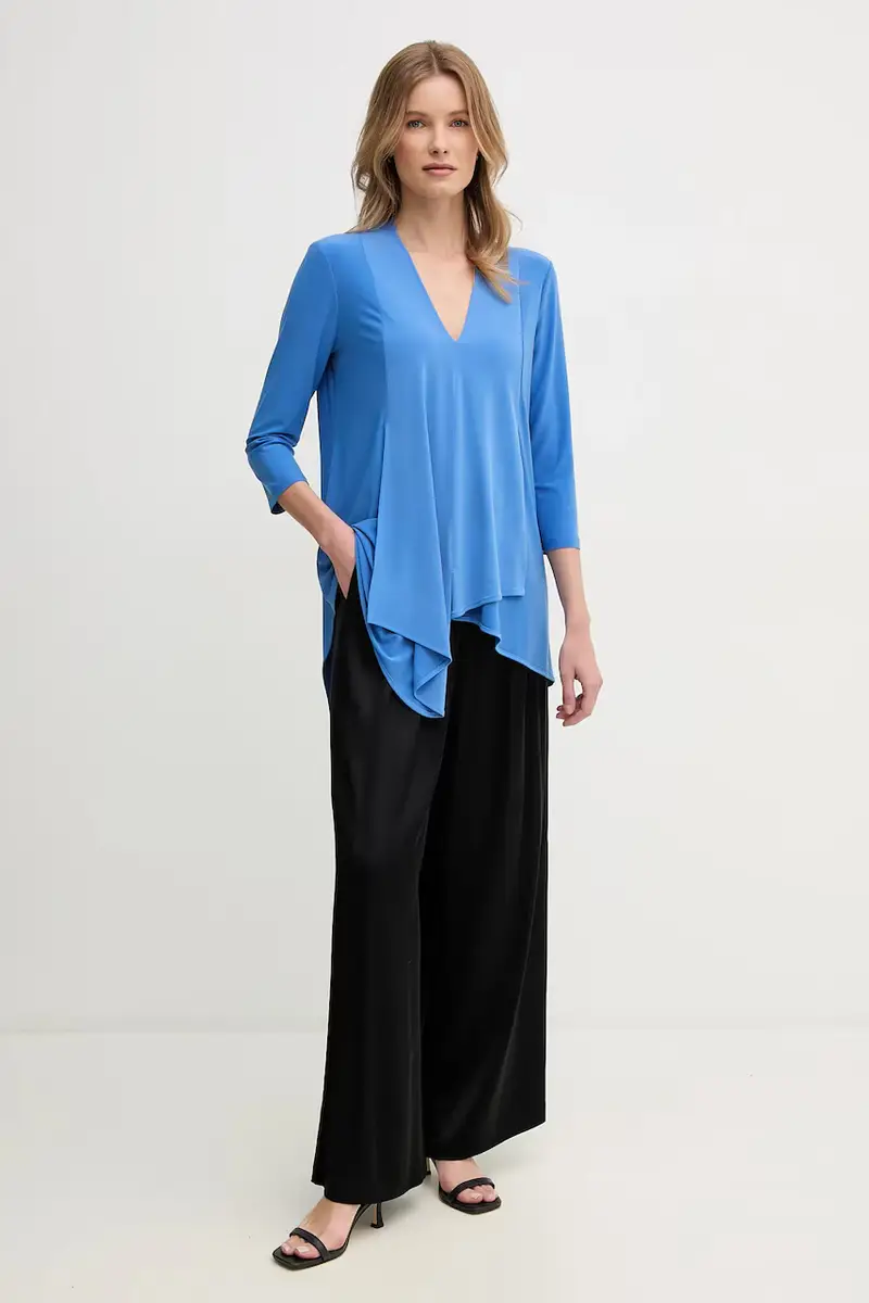 camicetta donna colore violetto 161066S25 miniatura 2