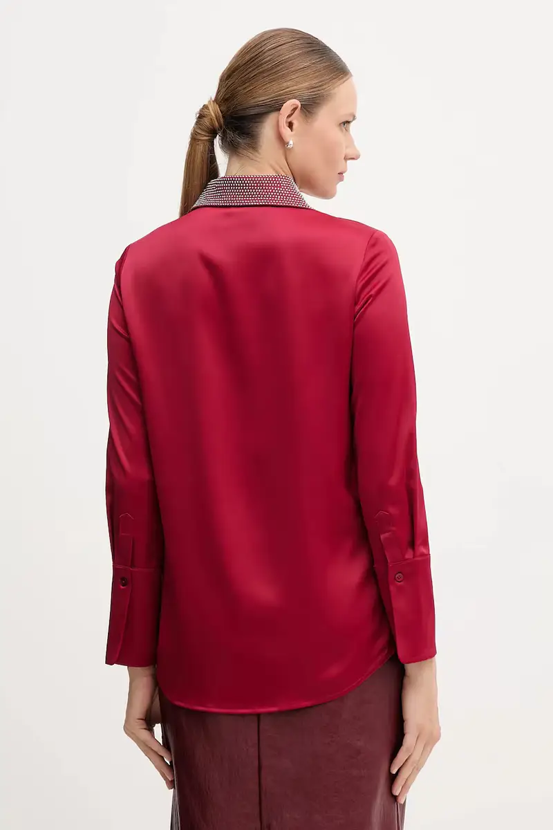 camicia donna colore granata 254926 miniatura 3