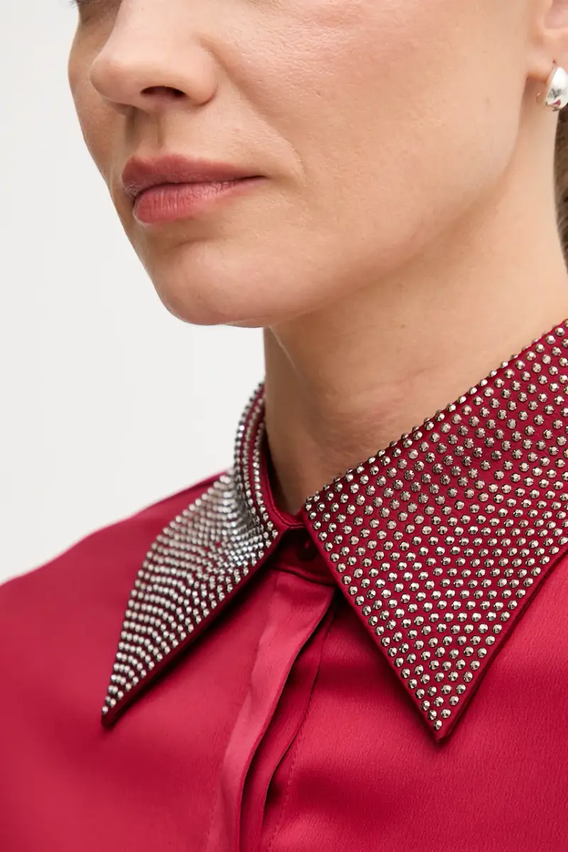 camicia donna colore granata 254926 miniatura 5