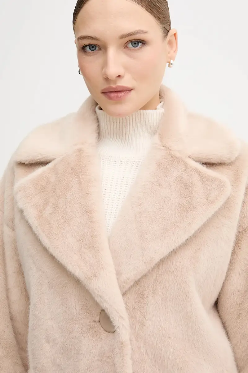 cappotto colore beige 243902F25 miniatura 4