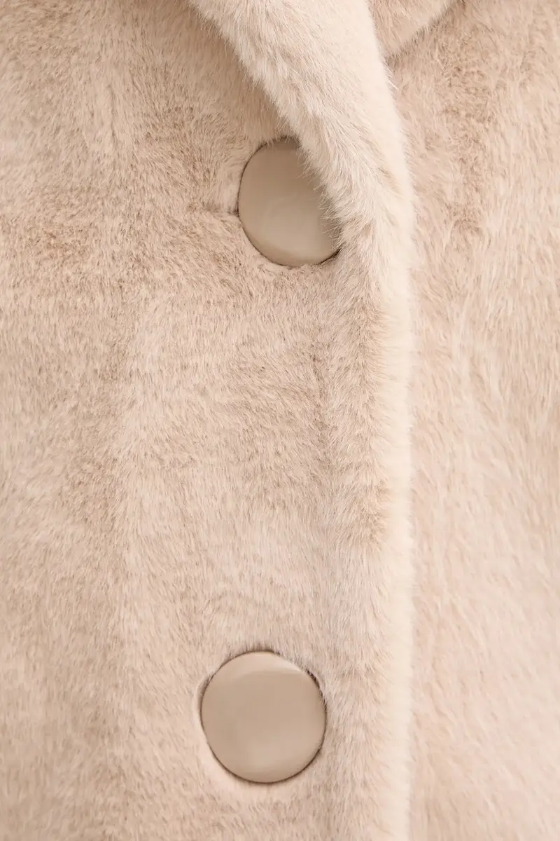 cappotto colore beige 243902F25 miniatura 5