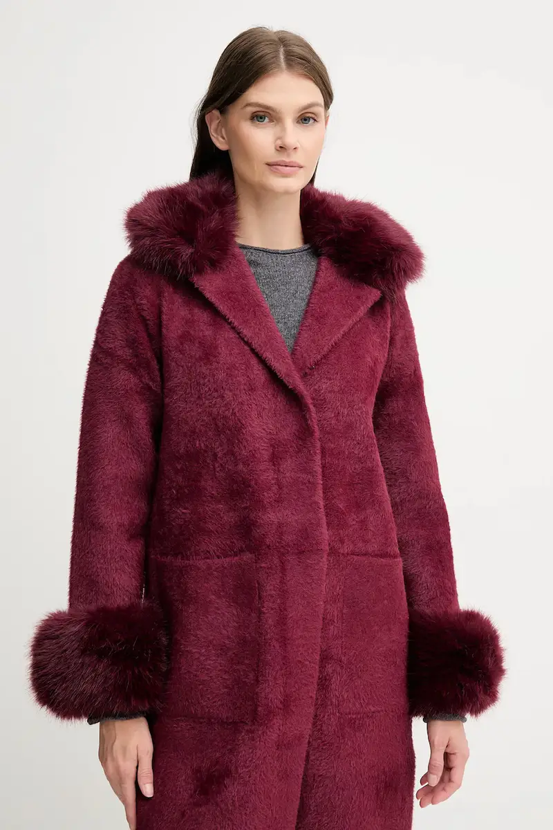 cappotto colore granata 243923F25 miniatura 4