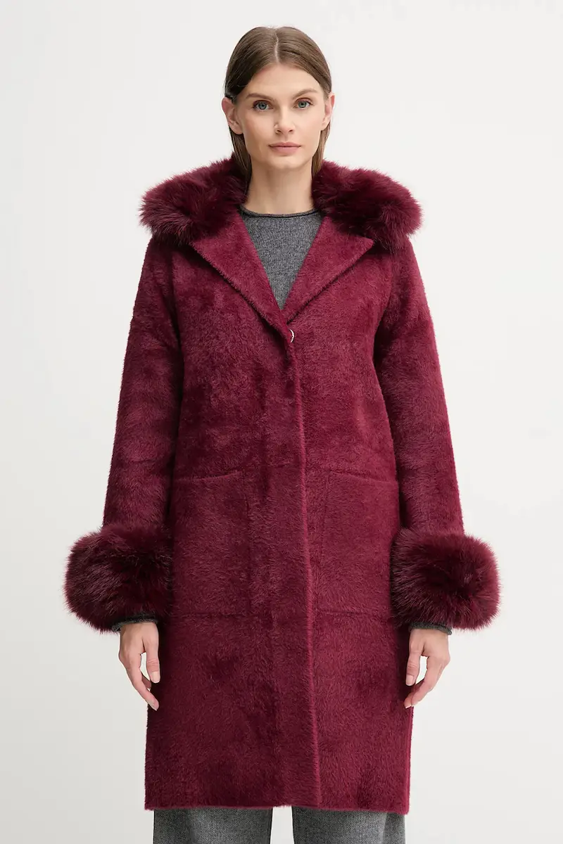 cappotto colore granata 243923F25