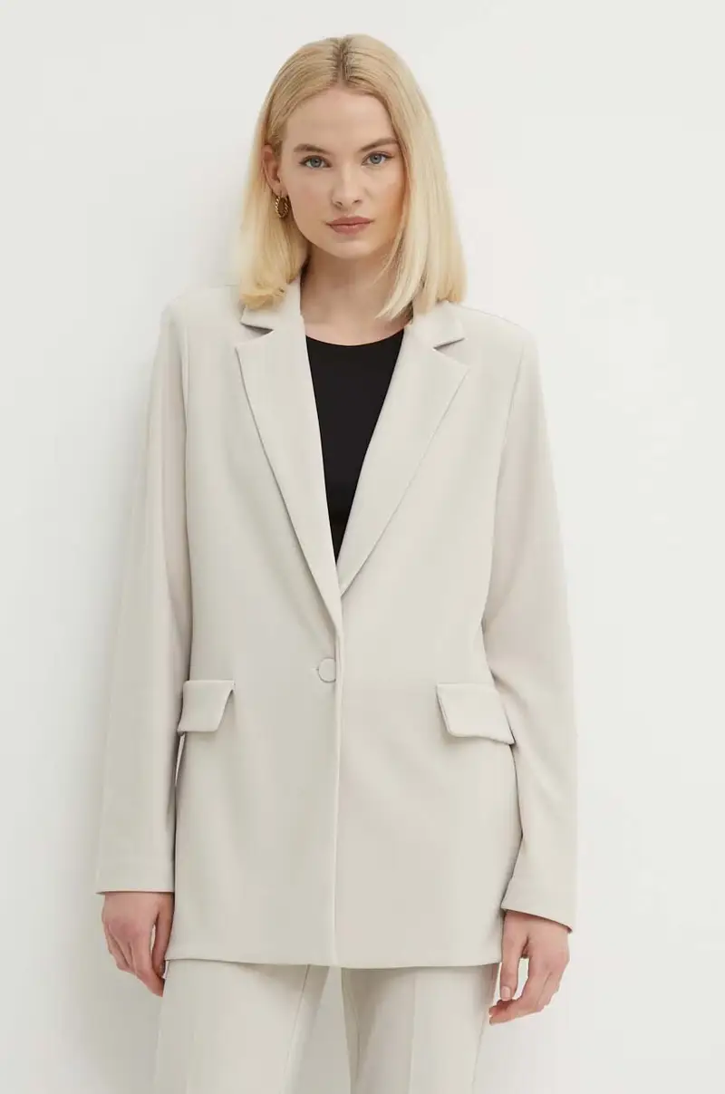 giacca colore beige 231064 miniatura 4