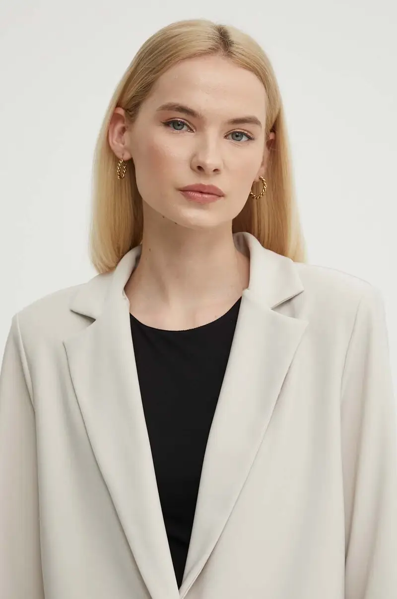 giacca colore beige 231064 miniatura 5