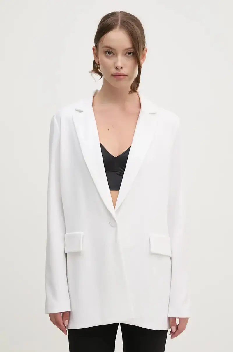 giacca colore beige 231064 Bianco