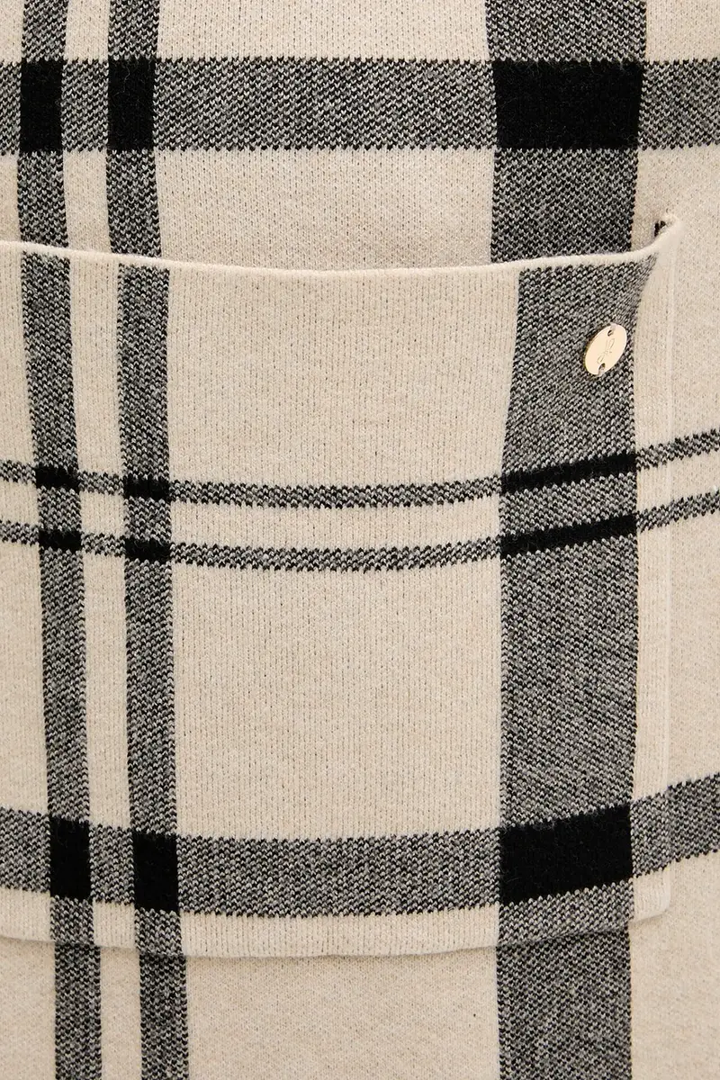 giacca colore nero 253903 Beige miniatura 5