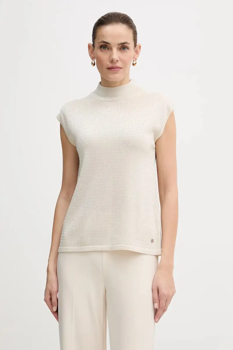 Joseph Ribkoff Gilet Donna Beige 3840448