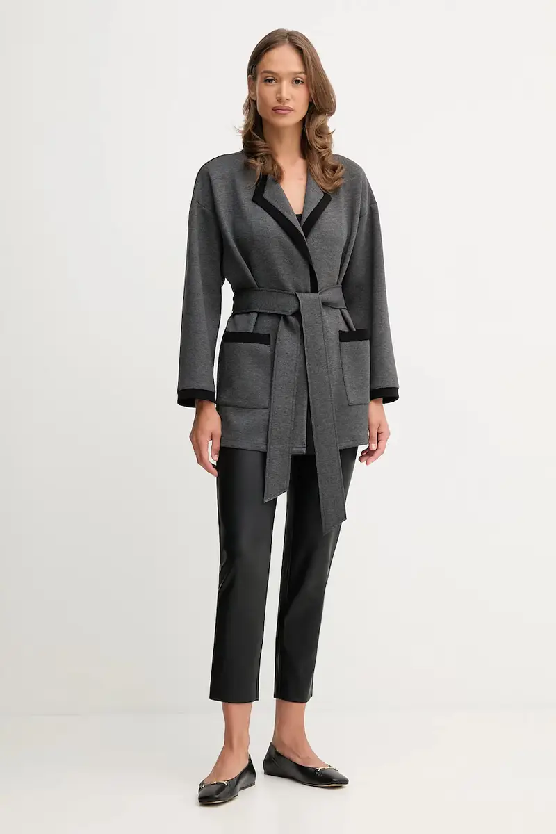 leggins lounge con lana colore grigio 253223 miniatura 2