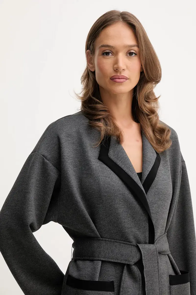 leggins lounge con lana colore grigio 253223 miniatura 4