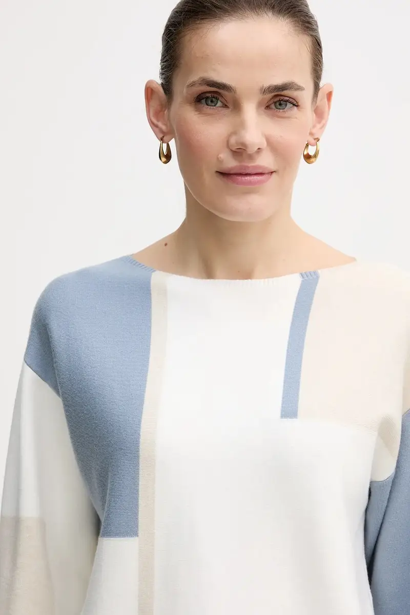 maglione donna colore beige 261998 miniatura 4