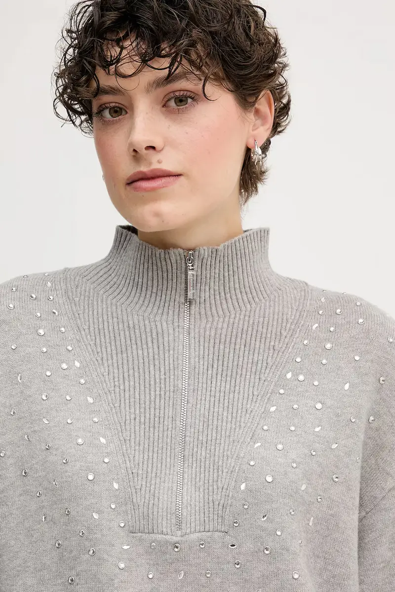 maglione donna colore grigio 254933 miniatura 4